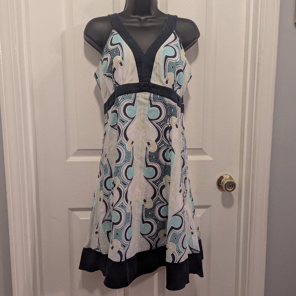 Grace white and blue dress - 8P